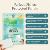 Environmentally friendly dishwasher sheets 4