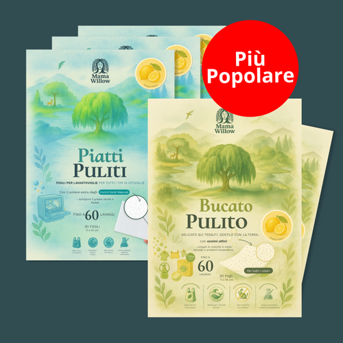 3x Piatti Puliti & 2x Bucato Pulito