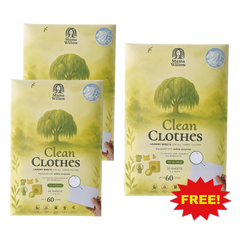 MamaWillow Clean Clothes Linen - Family Pack with 2 + 1 free packs