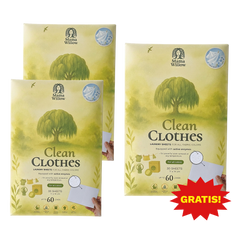 MamaWillow Clean Clothes Leinen – Familien-Paket mit 2 + 1 Gratis-Packungen