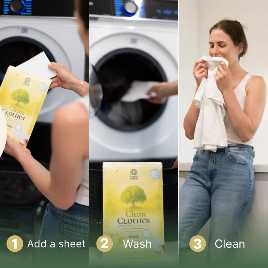 MamaWillow laundry sheets
