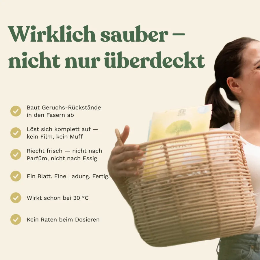 MamaWillow Waschmittel-Blätter